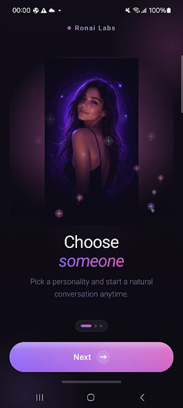 Lunara AI app screenshot