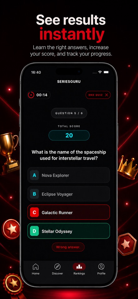 SeriesGuru app screenshot
